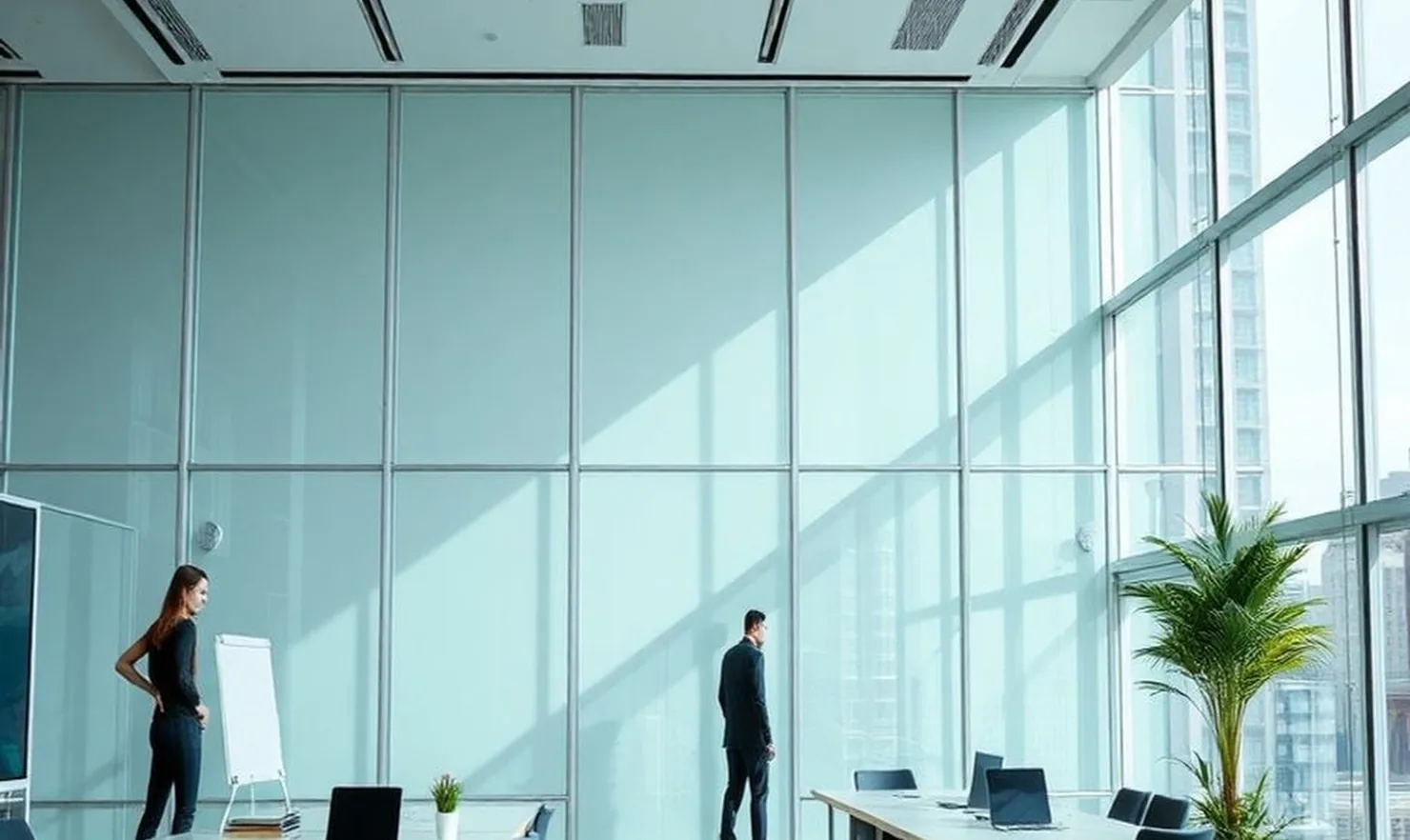 C-level recruitment agency modern office